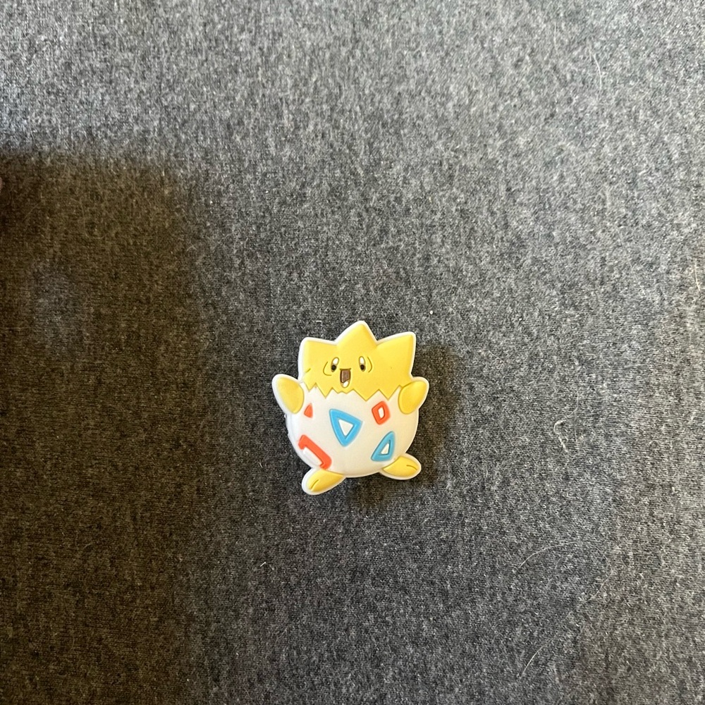 Pokémon Togepi Croc Charm never used!

(Bundle for a lower price)